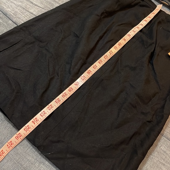 Vintage 1980s 100% wool pencil skirt handmade new with tags (23-129) - Picture 11 of 12